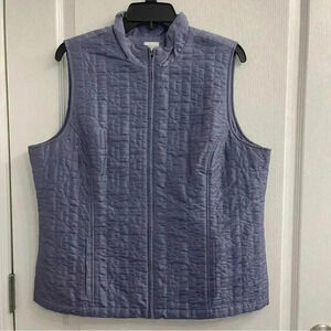 Quilted Vest | Weekends by Chico’s (Light Violet Color)